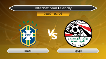 International Friendly - Brazil vs Egypt