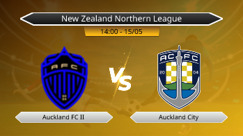 New Zealand Northern League Auckland FC II VS Auckland City