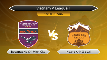 Vietnam V League 1 - Becamex Ho Chi Minh City vs Hoang Anh Gia Lai