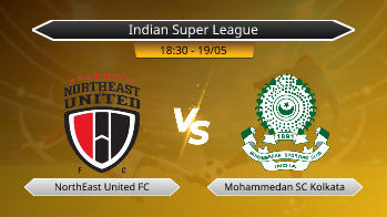 Indian Super League NorthEast United FC VS Mohammedan SC Kolkata