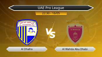UAE Pro League Al Dhafra VS Al Wahda Abu Dhabi