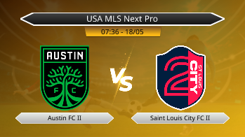 USA MLS Next Pro Austin FC II VS Saint Louis City FC II