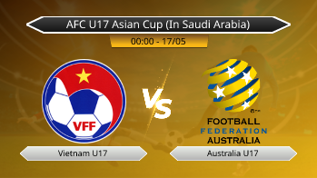 AFC U17 Asian Cup (In Saudi Arabia) - Vietnam U17 vs Australia U17