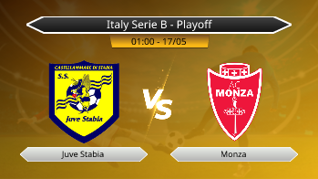 Italy Serie B - Playoff Juve Stabia VS Monza