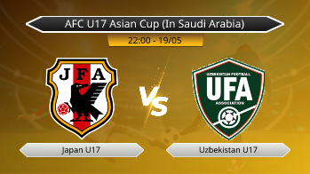 AFC U17 Asian Cup (In Saudi Arabia) Japan U17 VS Uzbekistan U17
