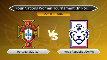 Four Nations Women Tournament (In Portugal) Portugal U20 (W) VS Korea Republic U20 (W)