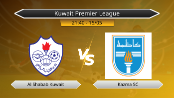 Kuwait Premier League Al Shabab Kuwait VS Kazma SC