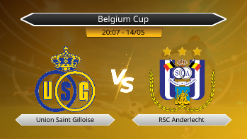 Belgium Cup Union Saint Gilloise VS RSC Anderlecht