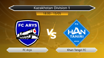 Kazakhstan Division 1 FC Arys VS Khan Tengri FC