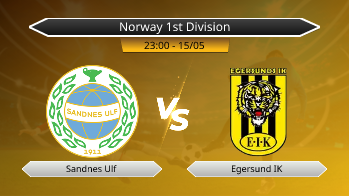 Norway 1st Division Sandnes Ulf VS Egersund IK