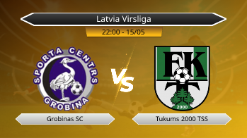 Latvia Virsliga Grobinas SC VS Tukums 2000 TSS