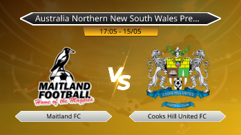 Australia Northern New South Wales Premier League Maitland FC VS Cooks Hill United FC