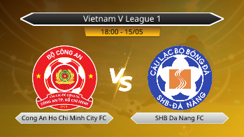 Vietnam V League 1 - Cong An Ho Chi Minh City FC vs SHB Da Nang FC