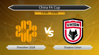 China FA Cup Shenzhen 2028 VS Shaanxi Union