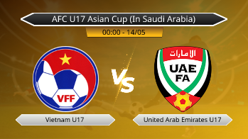 AFC U17 Asian Cup (In Saudi Arabia) - Vietnam U17 vs United Arab Emirates U17