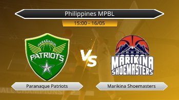 Philippines MPBL Paranaque Patriots VS Marikina Shoemasters