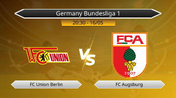 Germany Bundesliga 1 FC Union Berlin VS FC Augsburg