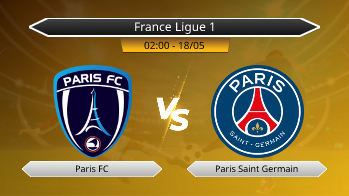 France Ligue 1 - Paris FC vs Paris Saint Germain