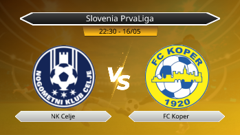 Slovenia PrvaLiga NK Celje VS FC Koper