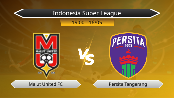 Indonesia Super League Malut United FC VS Persita Tangerang