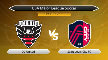 USA Major League Soccer DC United VS Saint Louis City FC
