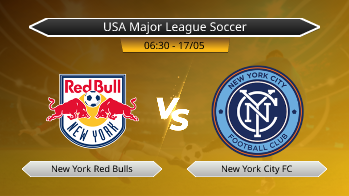 USA Major League Soccer New York Red Bulls VS New York City FC
