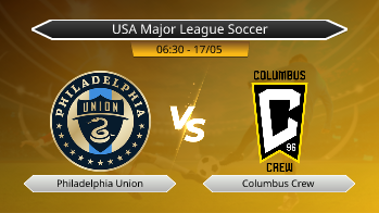 USA Major League Soccer Philadelphia Union VS Columbus Crew