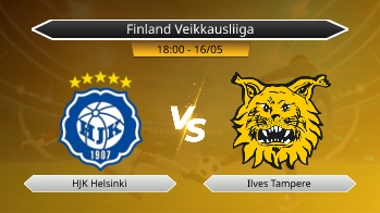 Finland Veikkausliiga HJK Helsinki VS Ilves Tampere