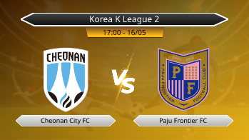 Korea K League 2 Cheonan City FC VS Paju Frontier FC