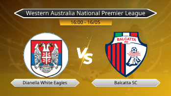 Western Australia National Premier League Dianella White Eagles VS Balcatta SC