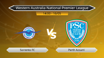 Western Australia National Premier League Sorrento FC VS Perth Azzurri