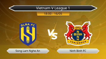 Vietnam V League 1 - Song Lam Nghe An vs Ninh Binh FC