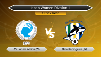 Japan Women Division 1 AS Harima Albion (W) VS Orca Kamogawa (W)