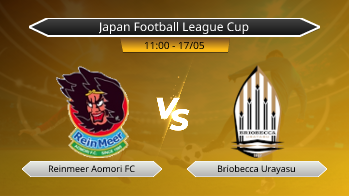 Japan Football League Cup Reinmeer Aomori FC VS Briobecca Urayasu