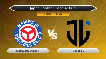 Japan Football League Cup Maruyasu Okazaki VS J Lease FC