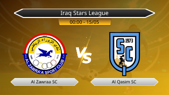 Iraq Stars League Al Zawraa SC VS Al Qasim SC