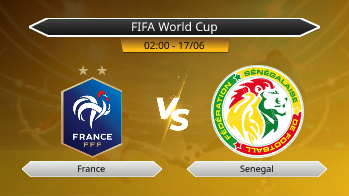 FIFA World Cup - France vs Senegal