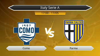Italy Serie A Como VS Parma