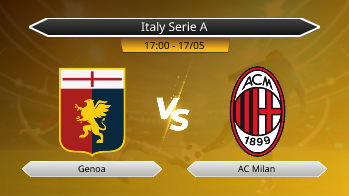 Italy Serie A Genoa VS AC Milan