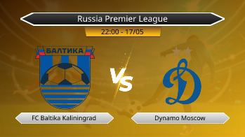 Russia Premier League FC Baltika Kaliningrad VS Dynamo Moscow