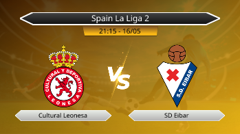 Spain La Liga 2 Cultural Leonesa VS SD Eibar