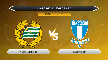 Sweden Allsvenskan Hammarby IF VS Malmo FF
