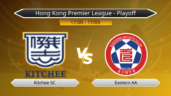 Hong Kong Premier League - Playoff Kitchee SC VS Eastern AA