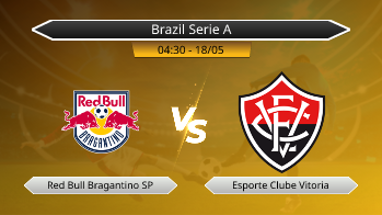 Brazil Serie A Red Bull Bragantino SP VS Esporte Clube Vitoria
