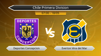 Chile Primera Division Deportes Concepcion VS Everton Vina del Mar