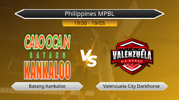 Philippines MPBL Batang Kankaloo VS Valenzuela City Darkhorse