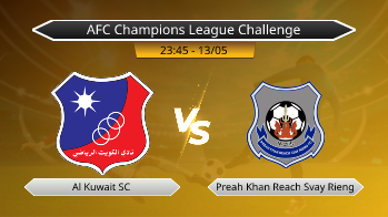 AFC Champions League Challenge - Al Kuwait SC vs Preah Khan Reach Svay Rieng