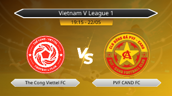 Vietnam V League 1 - The Cong Viettel FC vs PVF CAND FC
