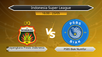Indonesia Super League Bhayangkara Presisi Indonesia FC VS PSBS Biak Numfor