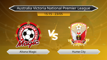 Australia Victoria National Premier League Altona Magic VS Hume City